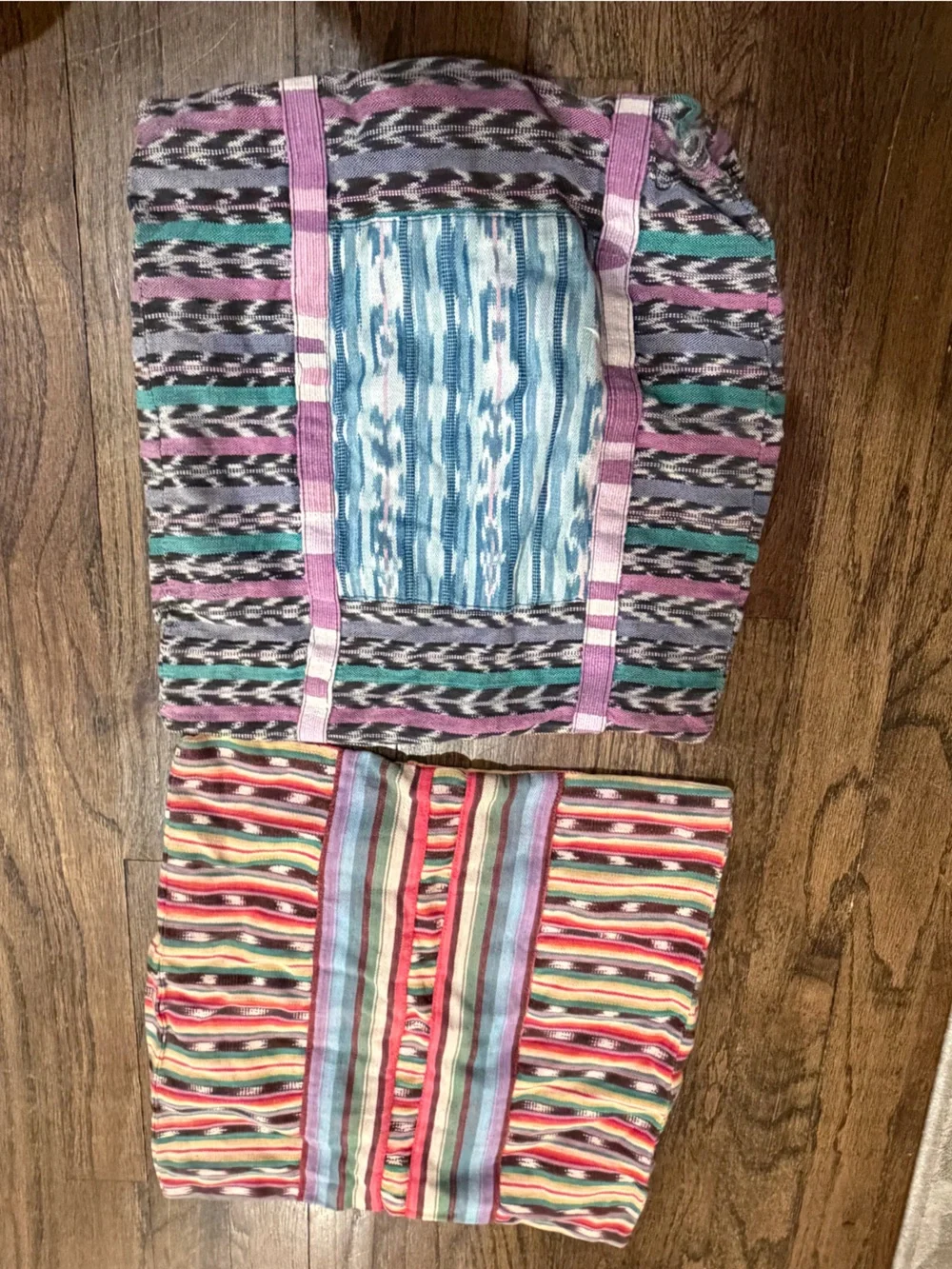 2 Boho Handwoven Pillow Covers 14